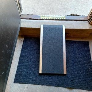 Aluminum Pet Ramp Step Dog Cat Portable 24" L x 12" W w/ Non Slip Grip Tape